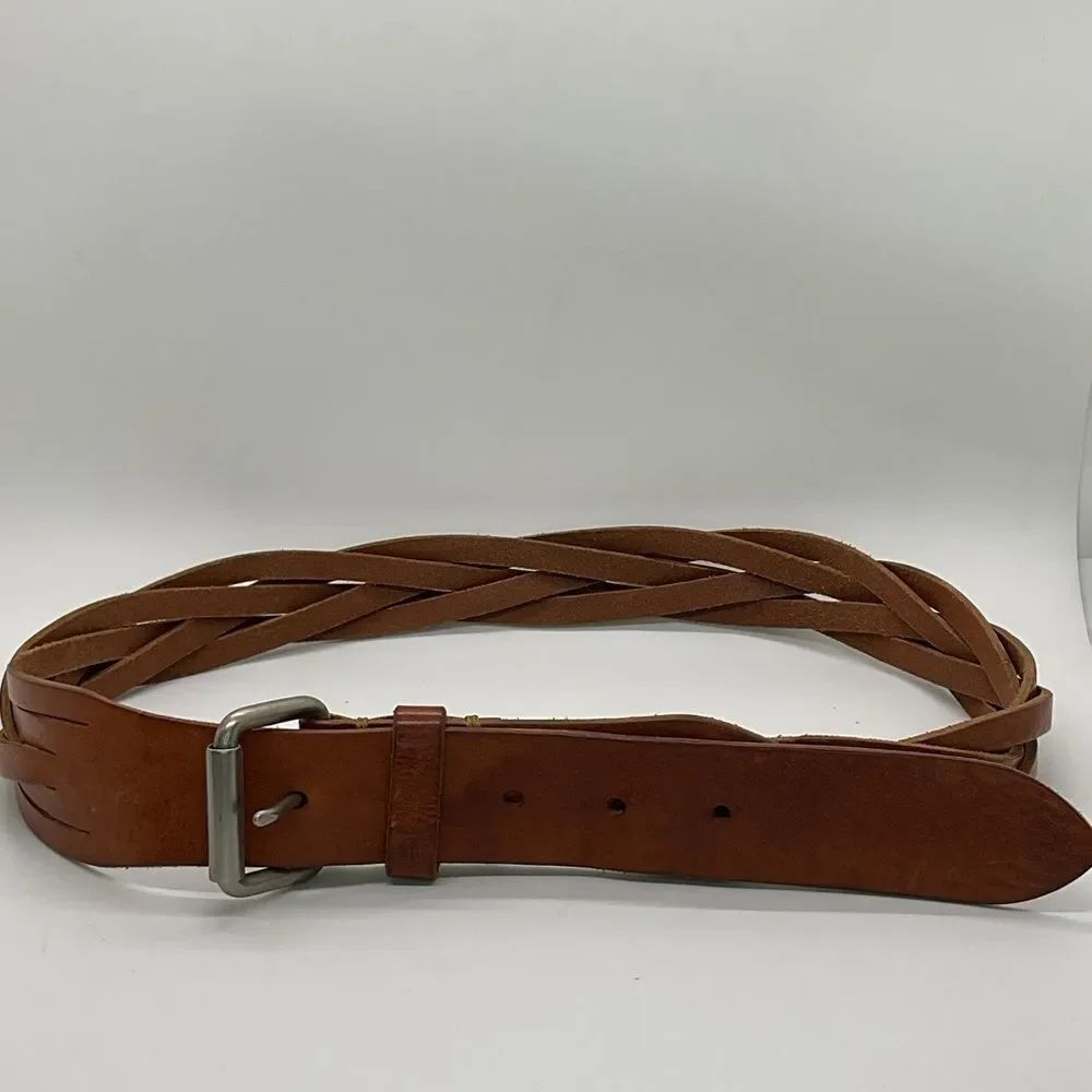 Lauren by Ralph Lauren Brown Leather Belt